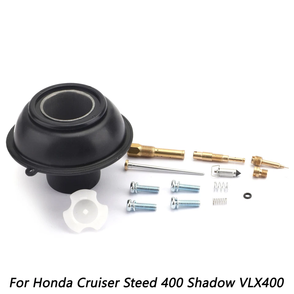 Carburetor Diaphragm Plunger w/Needle Repair Kit For Honda Steed VLX400 Shadow E - Image 3 of 4