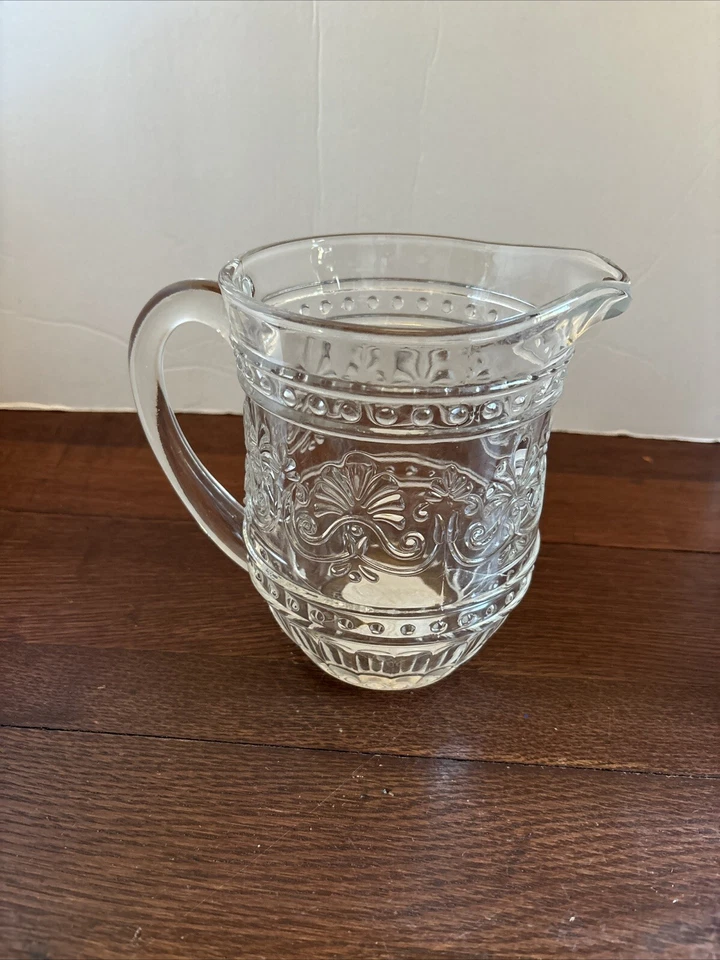 The Pioneer Woman Cassie Clear Embossed Pitcher 44 oz Special Edition - Image 4 of 4
