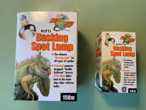 zoo med basking spot lamp 150w