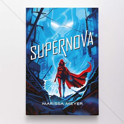 Marissa Meyer Poster Canvas Supernova Book Cover Wall Art Print
