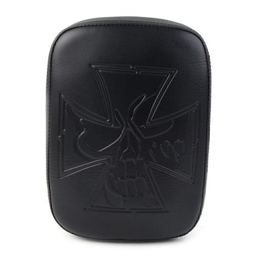 Rear Fender Passenger Pillion Pad Seat 8 Suction Cup Fit Harley Bobber Sportster - Picture 6 of 11