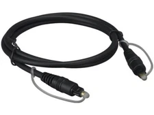 Digital Toslink Male to Male Optical Cable - 3ft / 6ft / 12ft / 25ft