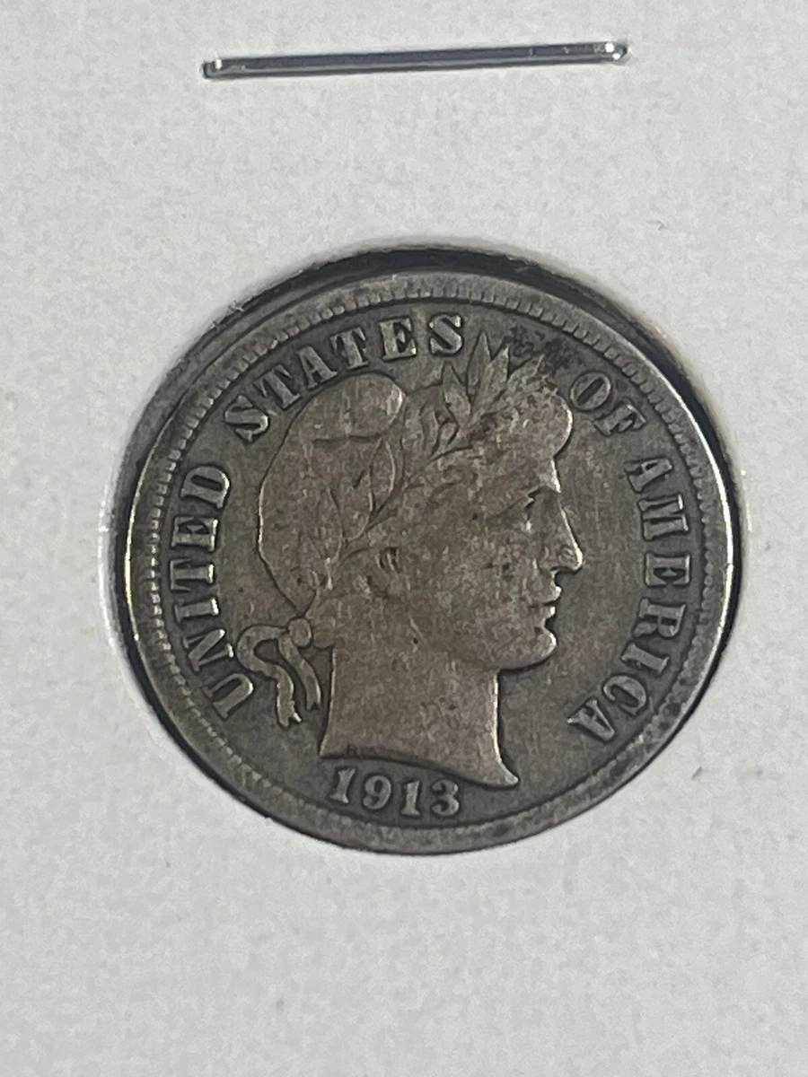 1913 Year Silver Barber Dimes (1892-1916) for sale | eBay