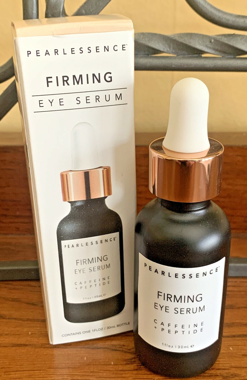 Pearlessence Firming Eye Serum Caffeine Peptide 1 Oz New eBay