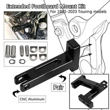 Motorcycle Rear Foot Peg Extensions Bracket Mounts Kit For Harley Touring 93-23