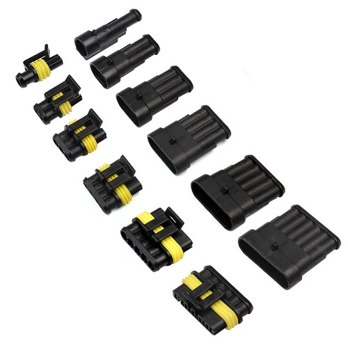 108X ENCHUFE COCHE CONECTOR ENCHUFE COCHE IMPERMEABLE CABLE 1-6 POLOS - Imagen 6 de 12