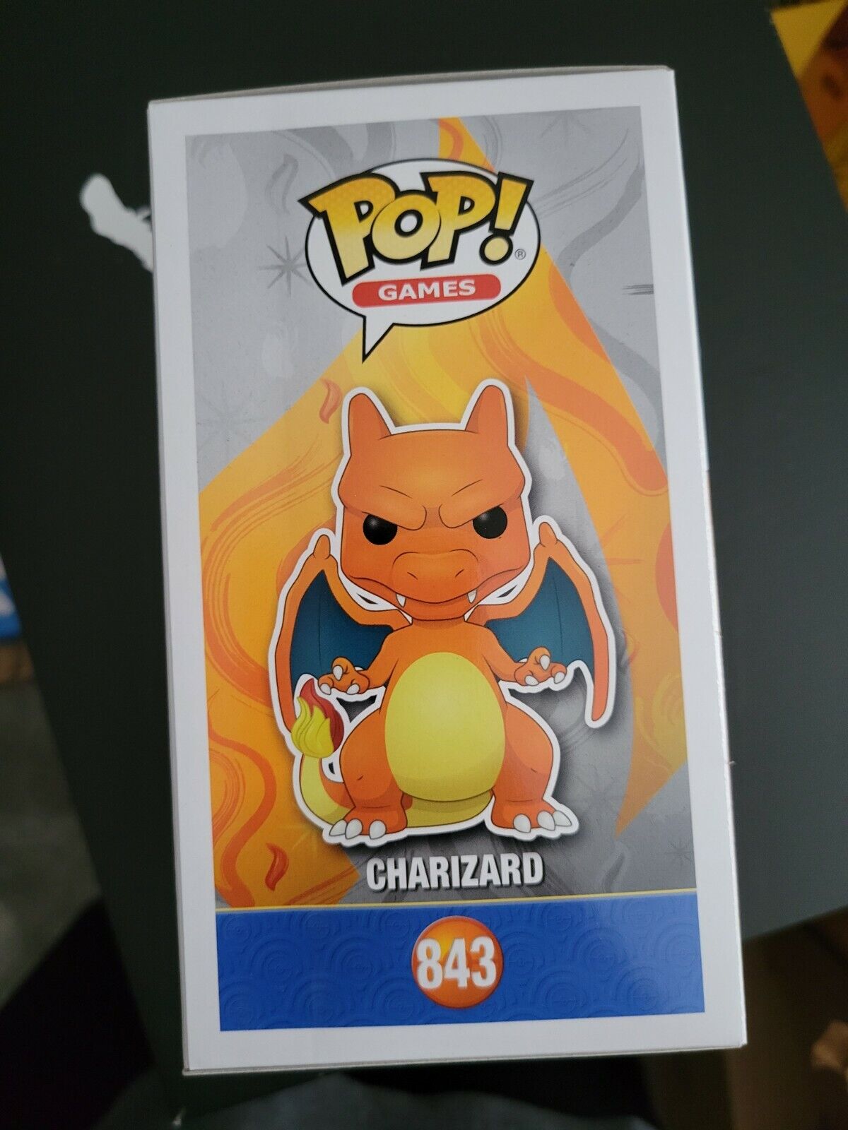 Figurine - Pop! Games - Pokémon - Dracaufeu - N° 843 - Funko