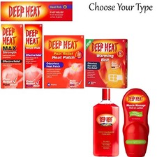 Deep Heat Muscular Aches And Pain Relief (Choose Your Type & Pack )