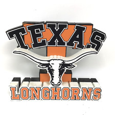 University of Texas Longhorns Sheilas Collectibles Wooden Shelf Sitter Wall 2000