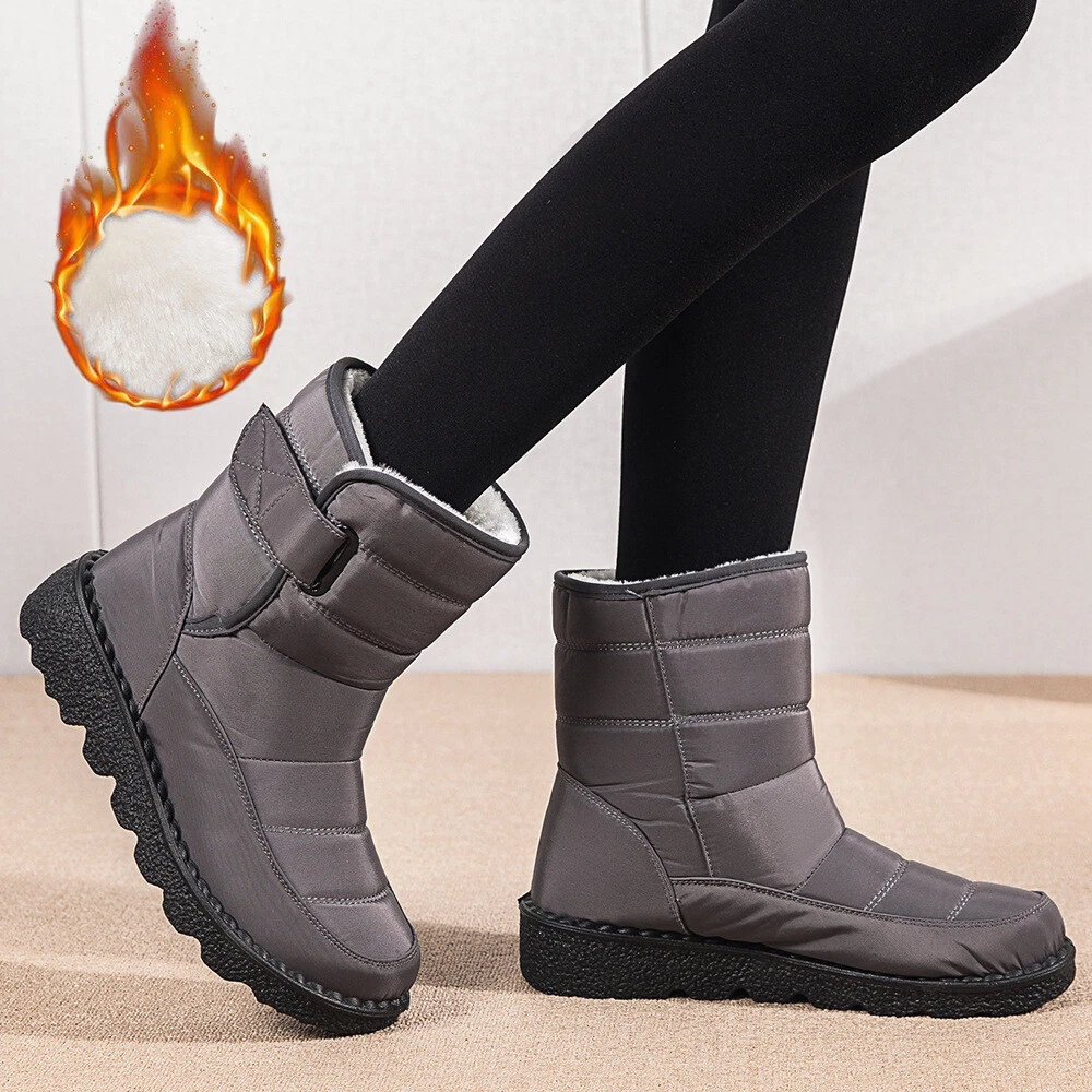 No heel snow deals boots