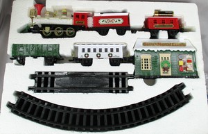 santa's musical express train set