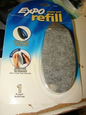 New EXPO Dry Erase Precision Point Eraser Refill Pad, Felt, 9 3/4w X 3 1/4d