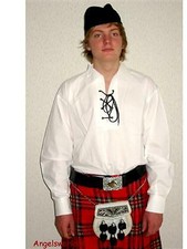 Jacobine shirt shirt for tartans for kilt size S-XXL NEW