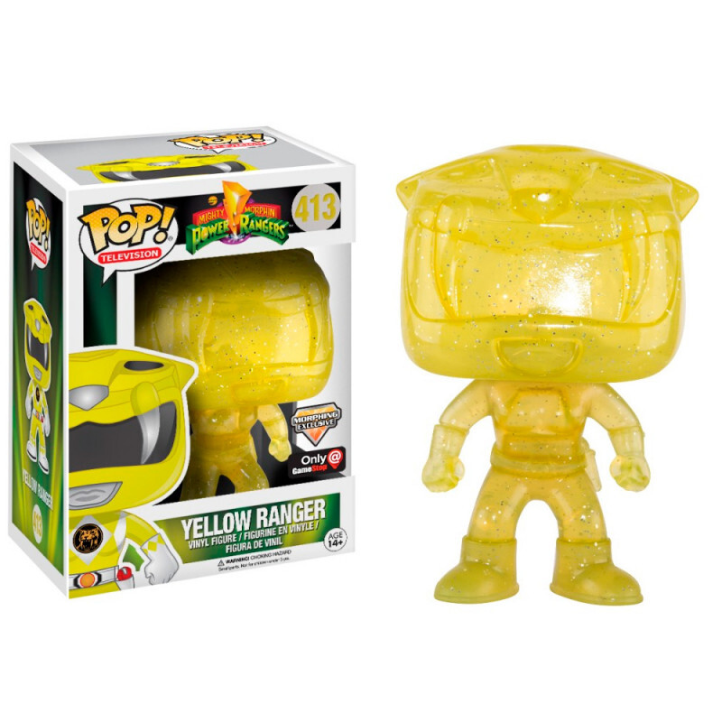 Funko Pop! Tv: Mighty Morphin Power Rangers - Yellow Ranger (Morphing) #413