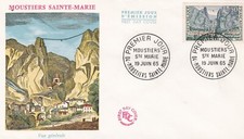 FRANCE 1965 FDC MOUSTIERS SAINTE MARIE  YT 1440