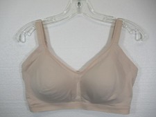 Warners Blissful Benefits Bra Large Ivory Side Smoothing Wireless RM3911W