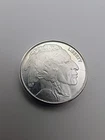 1/4 Ounce Silver Round Indian Buffalo Design .999 Fine