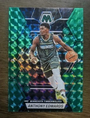 Anthony Edwards Panini Green Mosaic 2022/23 Minnesota Timberwolves NBA  