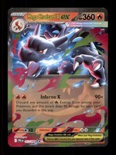 MEGA CHARIZARD X EX 013/094 DOPPIA RARA FIAMME FANTASMA POKEMON QUASI NUOVO/M