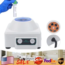 Portable Medical Lab Centrifuge Electric PRP Centrifuge Machine 4000rpm 6x20ml