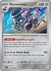 Revavroom 142/198 Scarlet & Violet Base Set Deck Exclusive