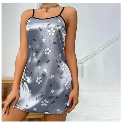 Lenceria Para Mujer Pijama Ropa de Dormir Interior Sexy Bata De Seda