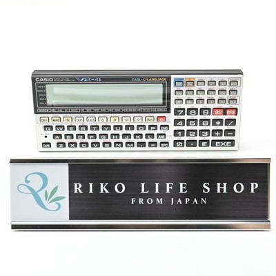CASIO VX-4 Pocket Computer 32KB Expanded Tested Working Vintage Japan