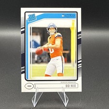 2024 Panini Donruss - Rated Rookie Bo Nix #369 (RC)