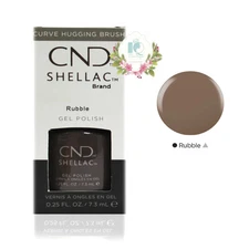 CND Shellac UV Gel Polish 0.25 oz NIB Rubble