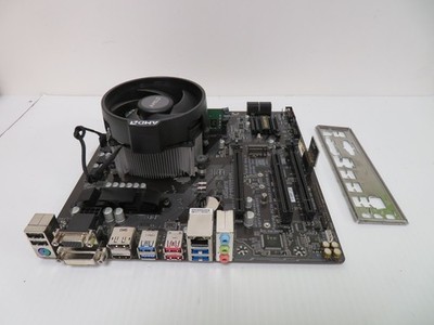 GIGABYTE GA-AB350M-D3H Motherboard Ryzen 2200G CPU 16GB RAM