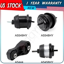 4 Piece Engine & Transmission Motor Mount Kit Set For Enclave Arcadia Traverse