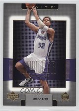 2003-04 Upper Deck Finite Gold 57/100 Brad Miller #166 7k0