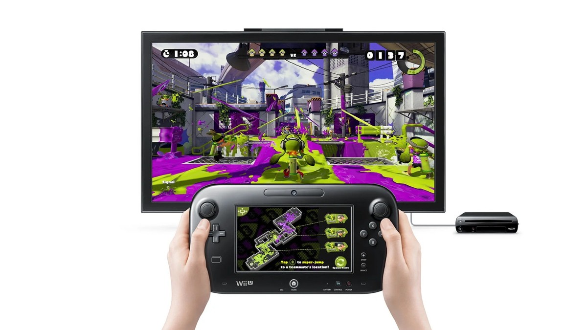 Nintendo Wii U Console - Special Edition Smash Splatoon