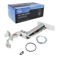 340LPH AN Fuel Pump Hanger 86-97 Mustang 5.0 4.6 8AN/6AN Fittings E85 Safe!