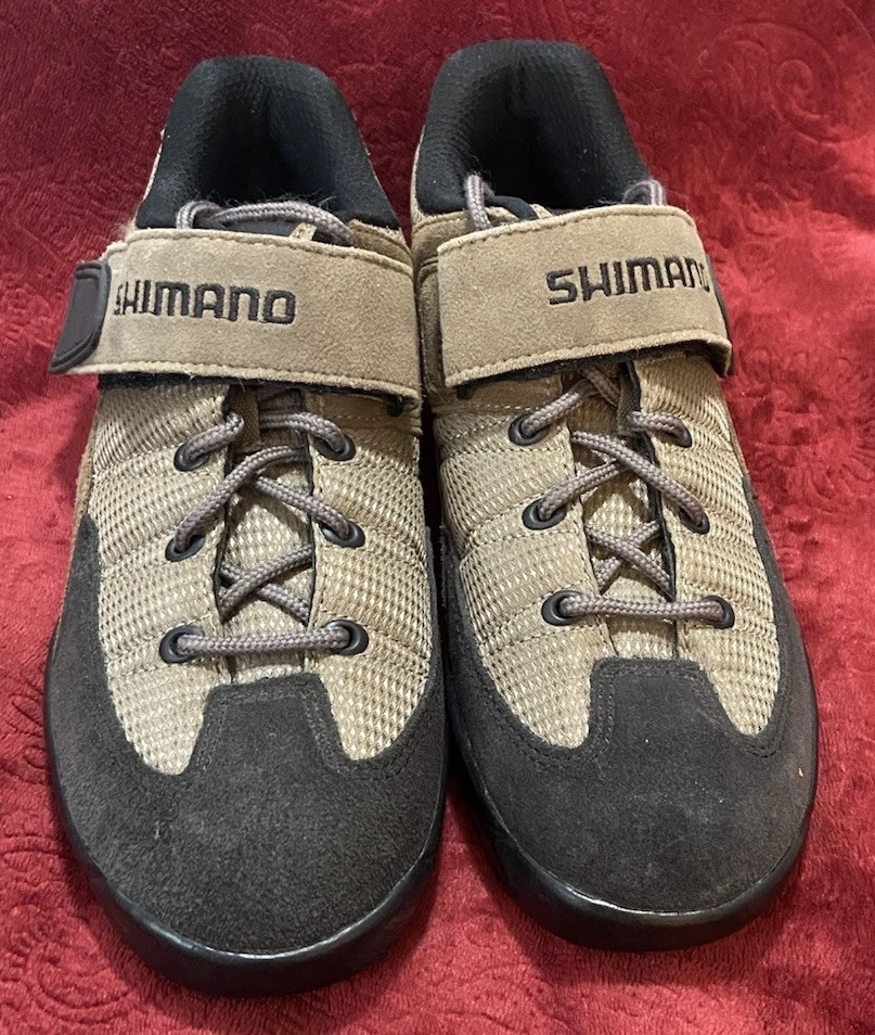 Shimano SH-M 038W Mujer Talla 7 Negro Marrón Bicicleta de Montaña Ciclismo Zapatos Foto 3 de 4