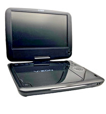 Coby V-ZON Portable DVD Player 8509 with 8.5" Rotating Screen and Car Adapter
