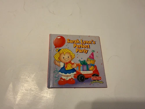 Vintage Fisher Price Little People Book Sarah Lynn’s Perfect Party