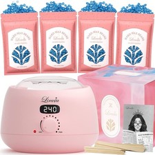 Professional Wax Warmer Heater Hair Removal Depilatory Home Waxing Kit Beans USA