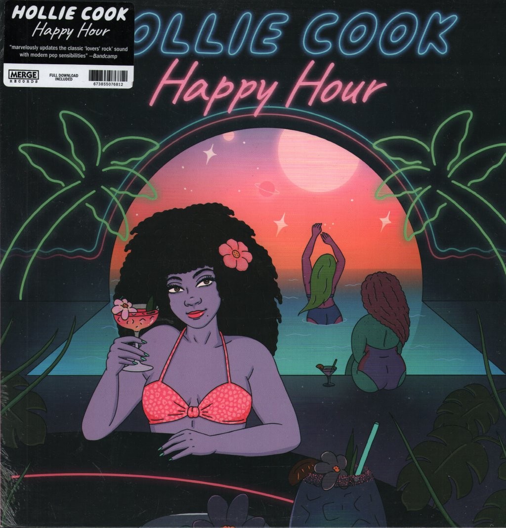 Hollie Cook Happy Hour LP vinyl Europe Merge 2022 Standard Black Vinyl with