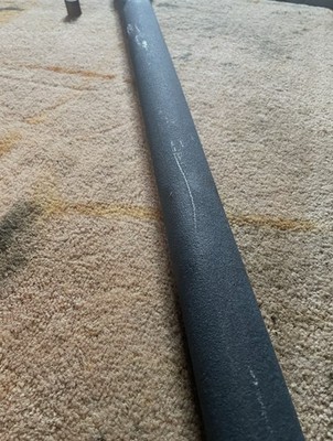 GRAPHITE ANODE ELECTRODE BAR ROUND 2  OD X 40  LONG. PRE OWNED. 50 AVAILABLE