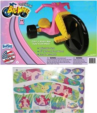 The Original Big Wheel 16" Trike w/Ariel The Little Mermaid Decals Limited Ed