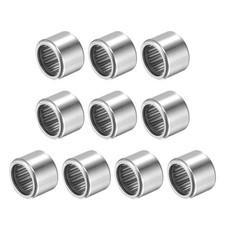 10 Pcs 1/2"X11/16"X1/2" SCE88 Needle Roller Bearings Chrome Steel Open End