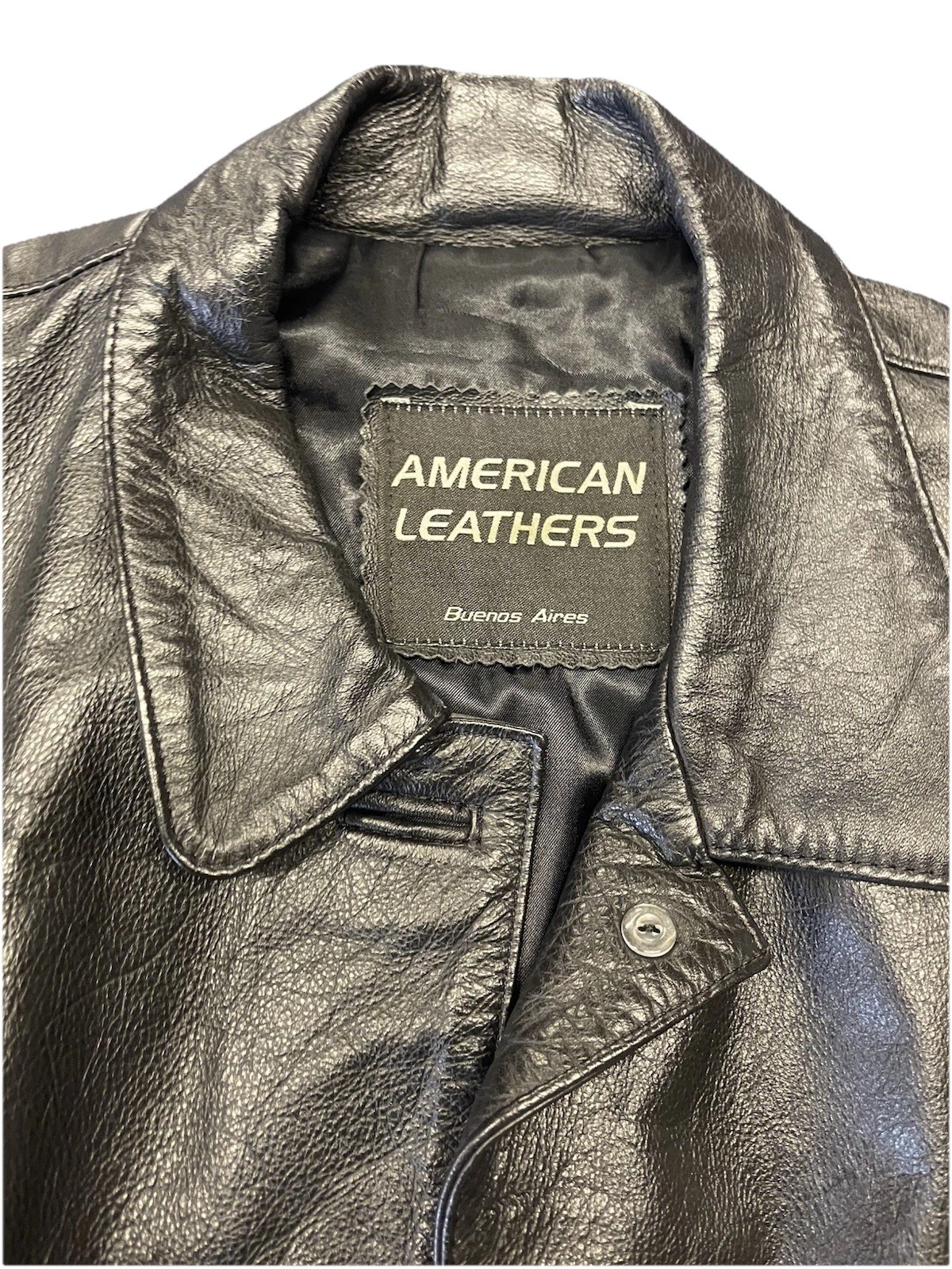 American Leathers Black Jacket Size XL