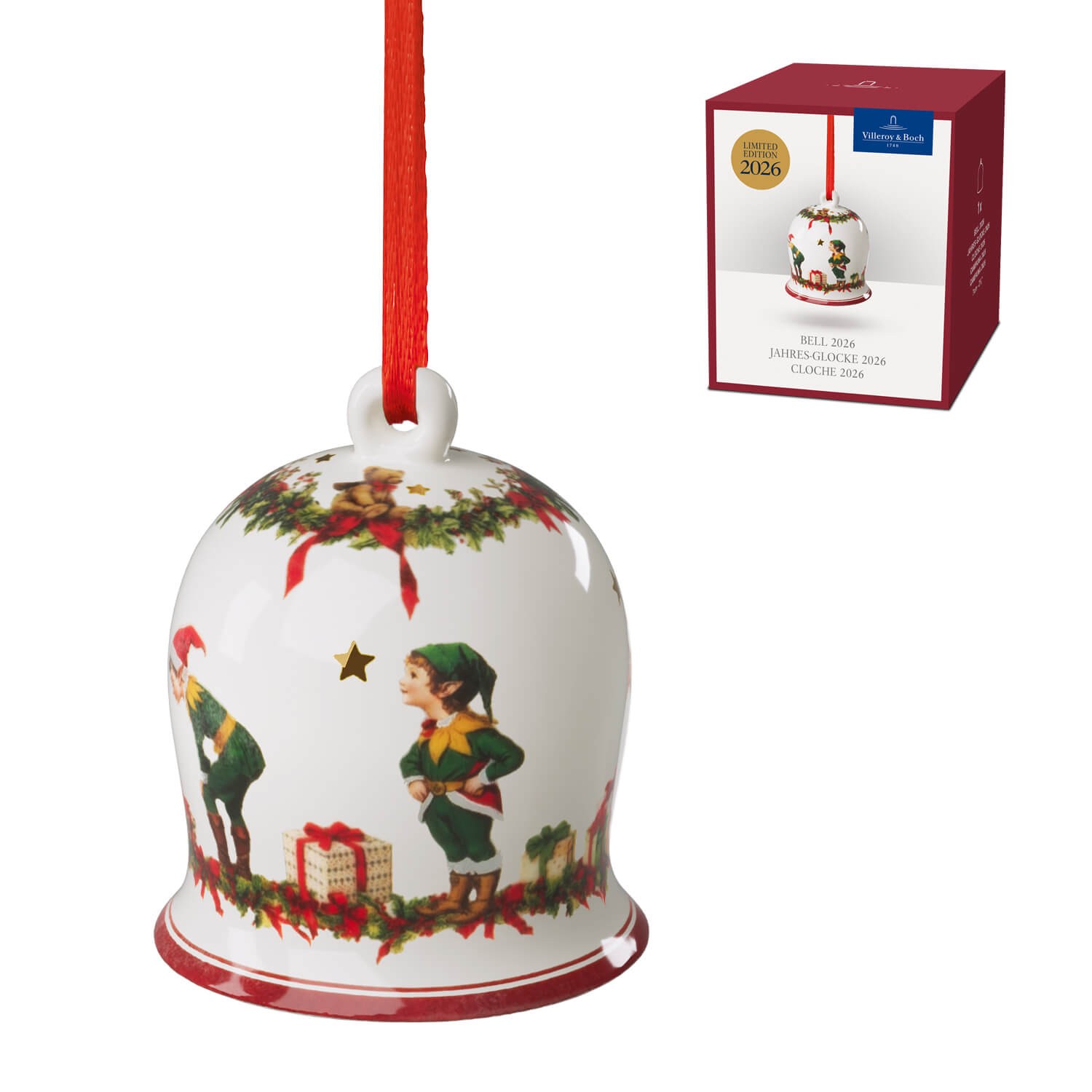 Villeroy & Boch Annual Christmas Edition Jahres-Glocke 2026 - Image 2