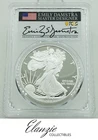 2023-W Proof American Silver Eagle Advanced Releases PCGS PR70 Damstra Signed