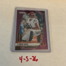 2024 Panini Prizm - #57 Ja'Marr Chase Purple Pulsar Prizm 