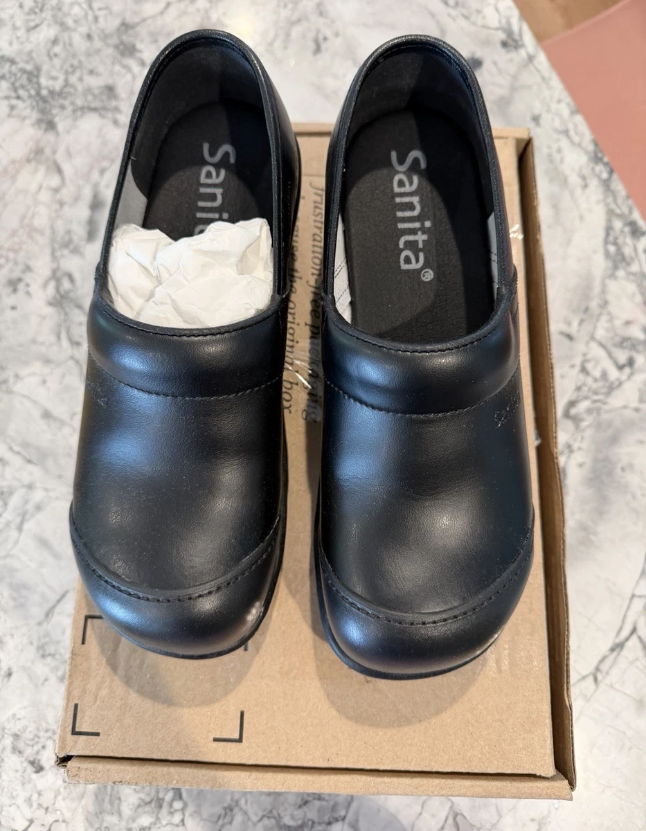 Sanita Clog Leather Upper Comfort Shoes for Women for sale  display picture 1