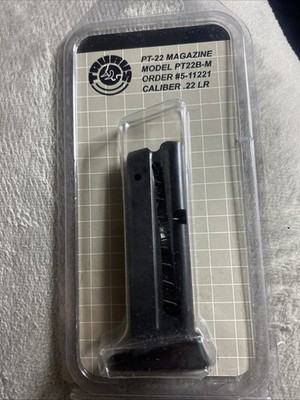 Factory Original PT-22 Taurus PT22 Caliber 22 LR 8Rd OEM Magazine Mag Clip