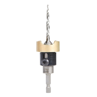 Amana Tool 82 Degree Countersink Tapered Drill Bit And Adjustable Depth Stop