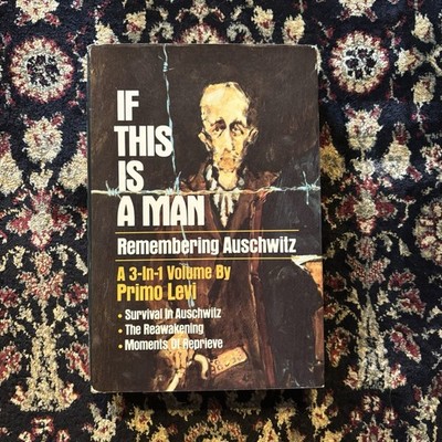 If This is a Man Remembering Auschwitz by Primo Levi | 3-in-1 Vol | Book Club Ed